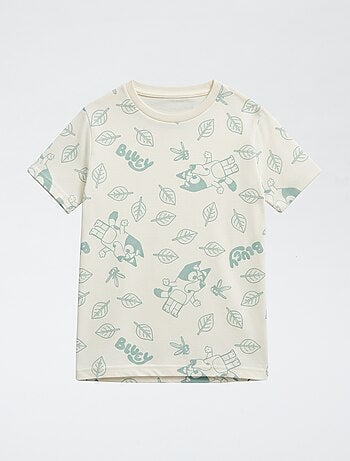 Lot de 3 t-shirt 'Bluey' manches courtes en coton