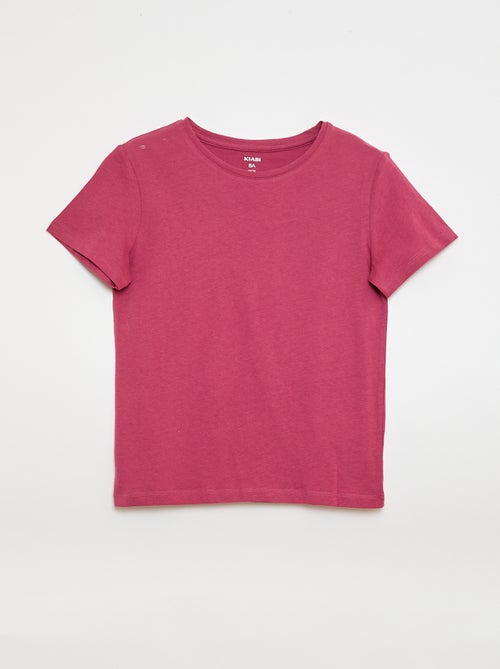 Lot de 3 t-shirts à manches courtes - Kiabi Lot de 3 t-shirts à manches courtes - Kiabi