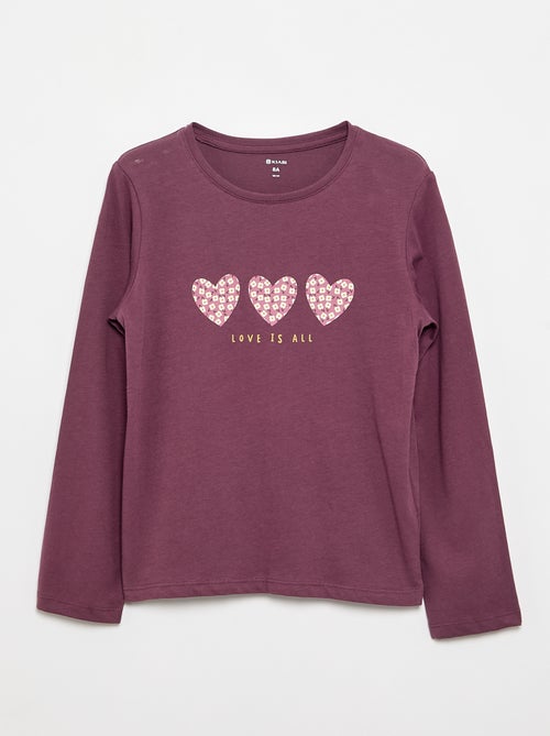 Lot de 3 T-shirts à manches longues - Kiabi
