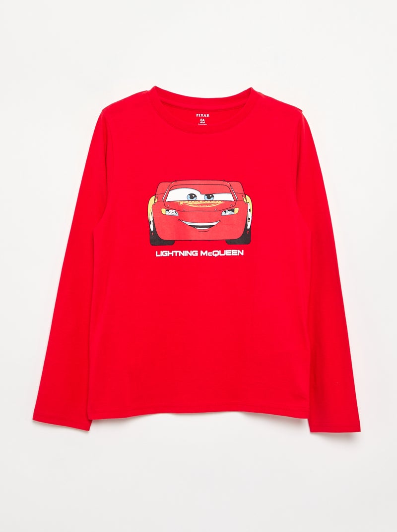 Lot de 3 T-shirts 'Disney' à manches longues Rouge - Kiabi