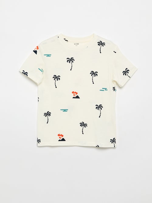 Lot de 3 t-shirts en coton - Kiabi