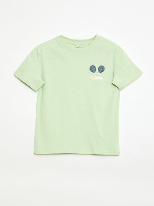 Lot de 3 t-shirts en coton - Kiabi