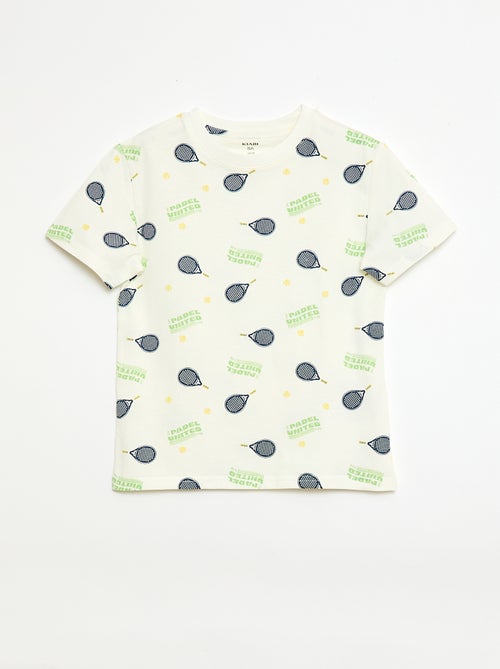 Lot de 3 t-shirts en coton - Kiabi