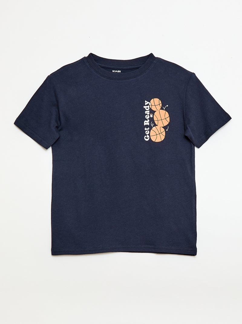 Lot de 3 t-shirts en coton Jaune - Kiabi