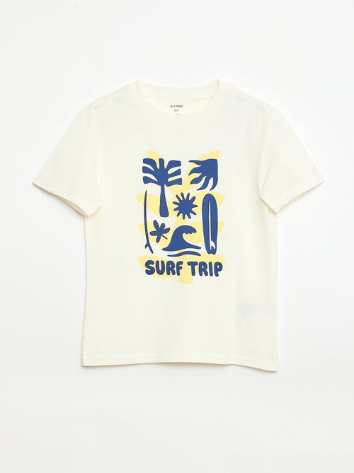 Lot de 3 t-shirts en coton - Kiabi