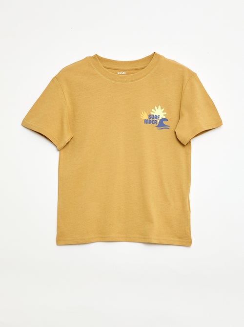 Lot de 3 t-shirts en coton - Kiabi