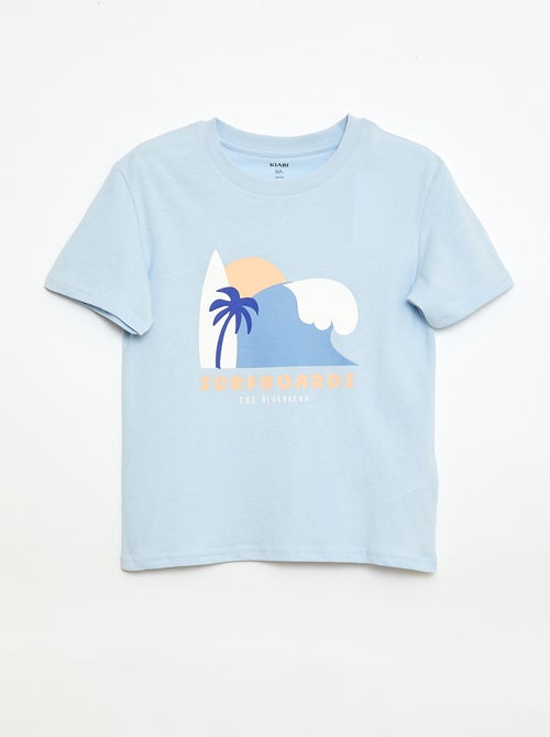 Lot de 3 t-shirts en coton - Kiabi