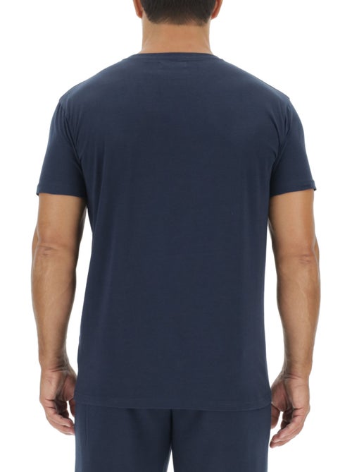 Lot de 3 t-shirts homme en coton uni col rond imprimé poitrine pierre cardin - Kiabi Lot de 3 t-shirts homme en coton uni col rond imprimé poitrine pierre cardin - Kiabi