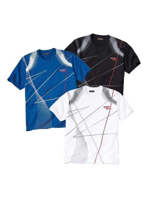 Lot de 3 Tee-Shirts  - ATLAS FOR MEN - Kiabi
