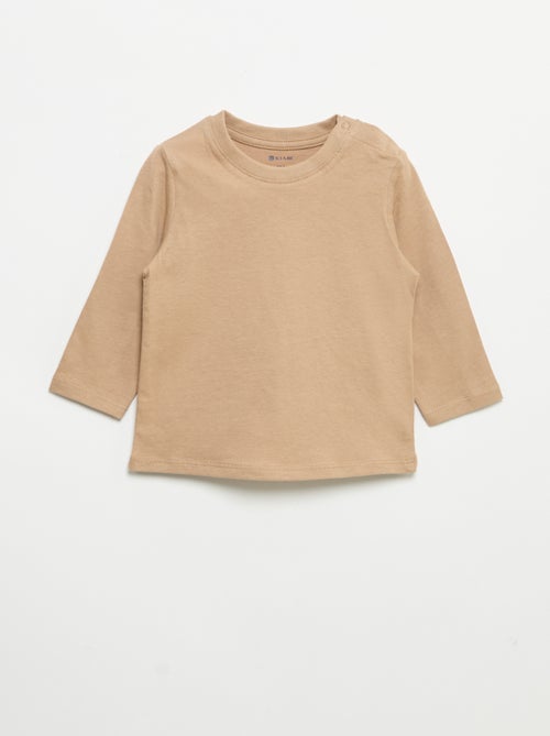 Lot de 3 tee-shirts à manches longues - Kiabi