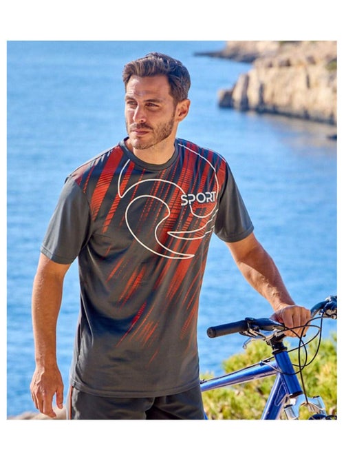 Lot de 3 Tee-Shirts Active Sport - ATLAS FOR MEN - Kiabi Lot de 3 Tee-Shirts Active Sport - ATLAS FOR MEN - Kiabi