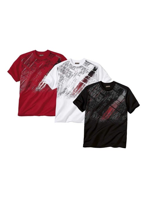 Lot de 3 Tee-Shirts Beach Sport - ATLAS FOR MEN - Kiabi Lot de 3 Tee-Shirts Beach Sport - ATLAS FOR MEN - Kiabi