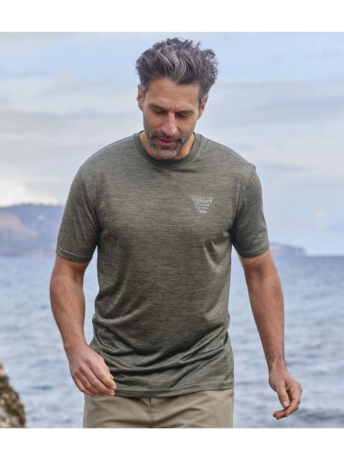 Lot de 3 tee-shirts flammé sport - atlas for men - Kiabi Lot de 3 tee-shirts flammé sport - atlas for men - Kiabi
