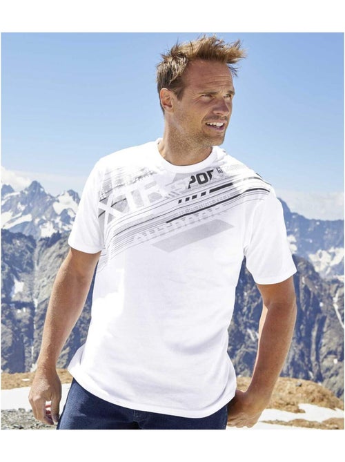 Lot de 3 Tee-Shirts Graphic Sport - ATLAS FOR MEN - Kiabi Lot de 3 Tee-Shirts Graphic Sport - ATLAS FOR MEN - Kiabi