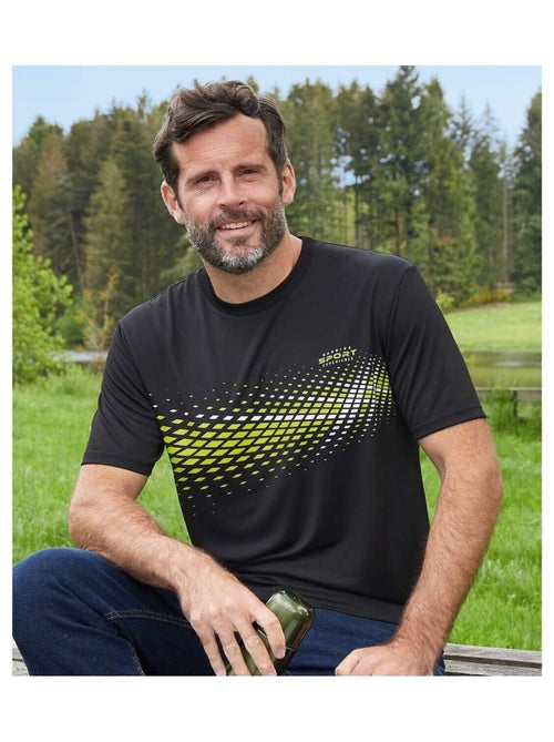 Lot de 3 Tee-Shirts Sport - ATLAS FOR MEN - Kiabi Lot de 3 Tee-Shirts Sport - ATLAS FOR MEN - Kiabi