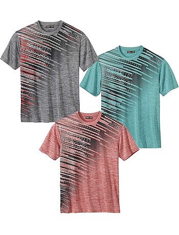 Lot de 3 tee-shirts sport et loisirs - atlas for men