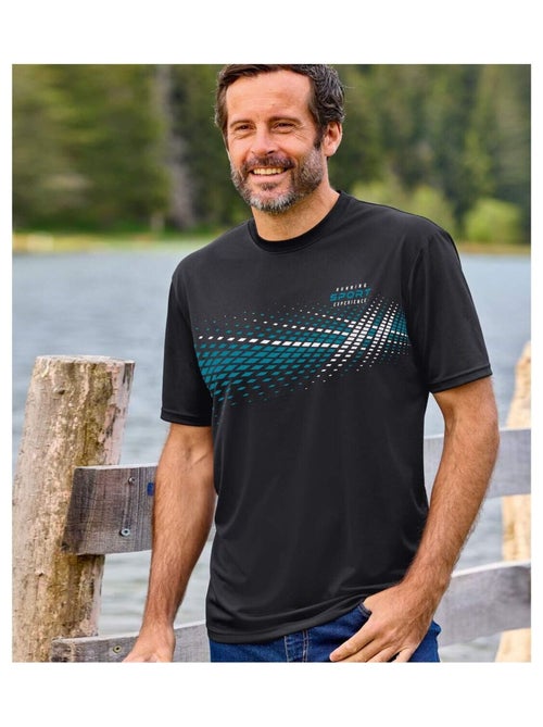 Lot de 3 Tee-Shirts Sport Imprimé Graphique - ATLAS FOR MEN - Kiabi Lot de 3 Tee-Shirts Sport Imprimé Graphique - ATLAS FOR MEN - Kiabi