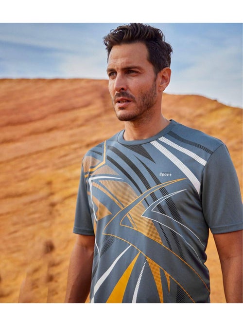 Lot de 3 Tee-Shirts Sporting - ATLAS FOR MEN - Kiabi Lot de 3 Tee-Shirts Sporting - ATLAS FOR MEN - Kiabi