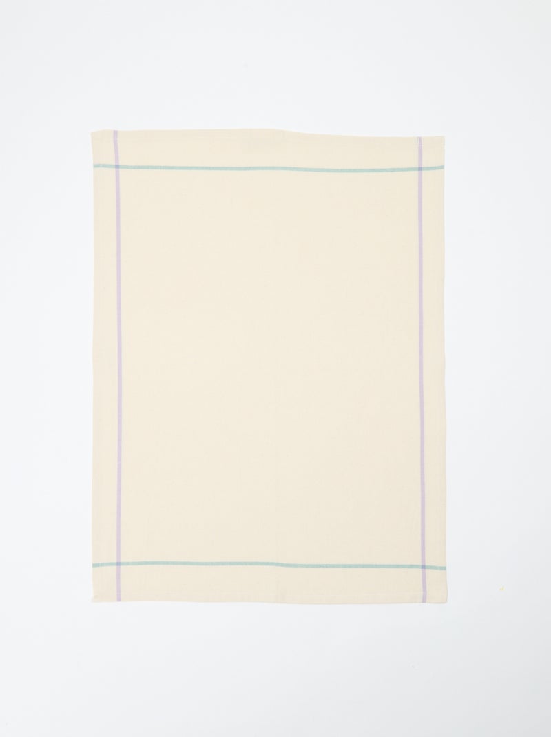 Lot de 3 torchons - Kiabi Home Beige - Kiabi