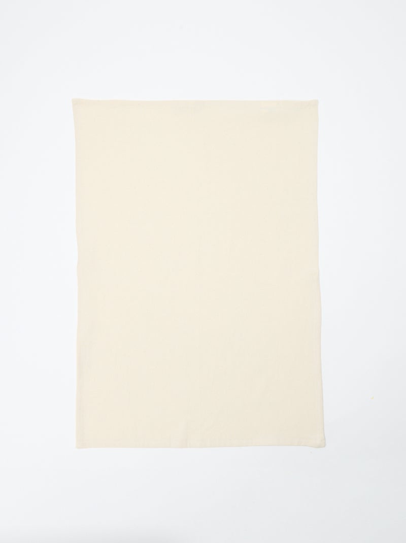 Lot de 3 torchons - Kiabi Home Beige - Kiabi