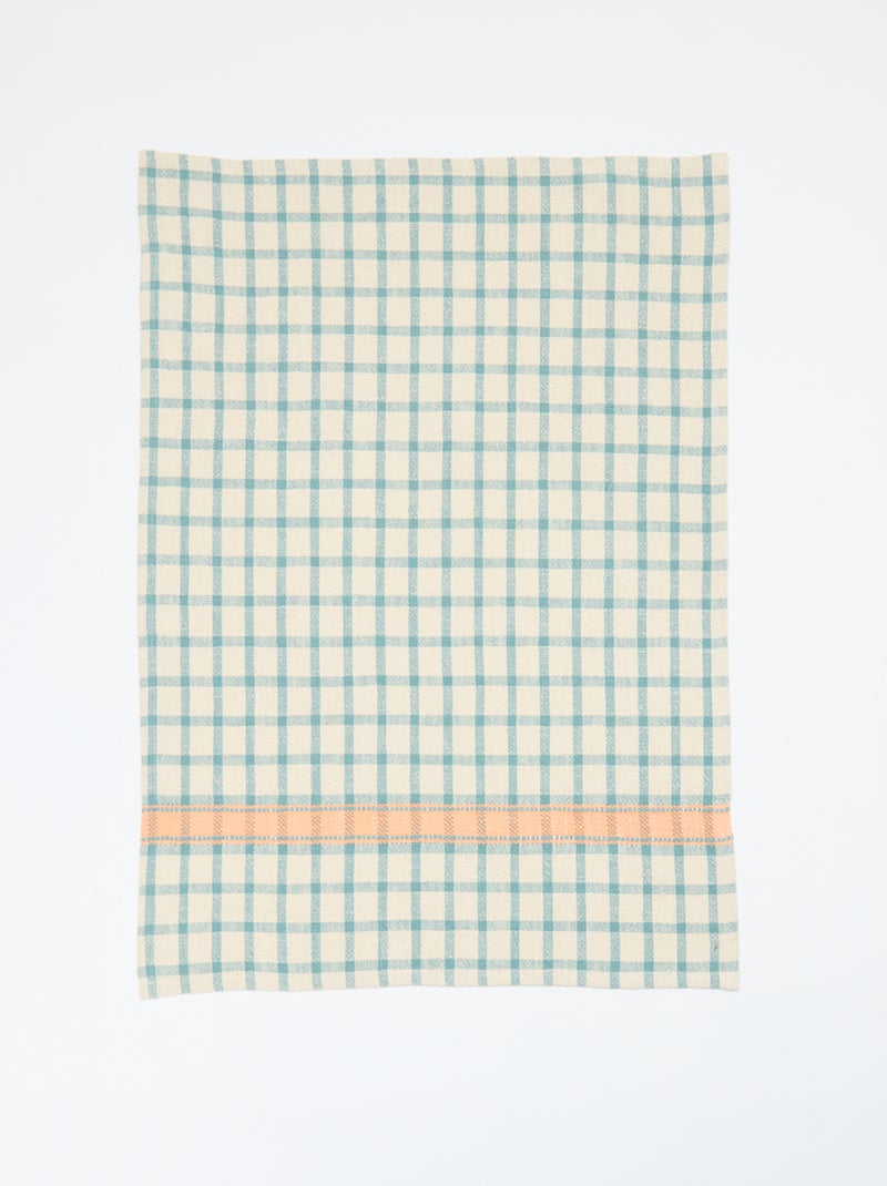 Lot de 3 torchons 50 x 70 cm - Kiabi Home Bleu - Kiabi