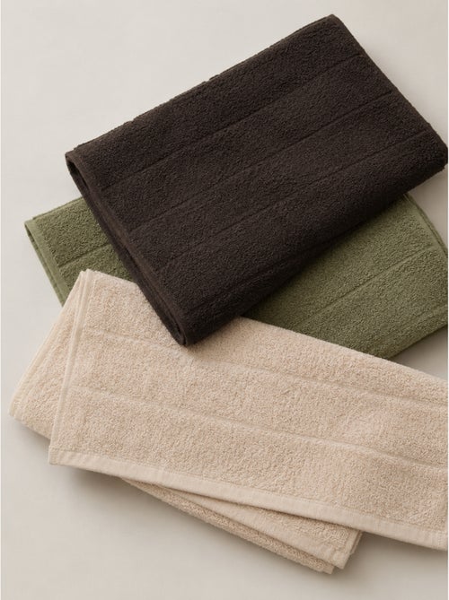 Lot de 3 torchons de cuisine 100 % coton, couleurs assorties, tissu éponge - Gamusi. - Kiabi Lot de 3 torchons de cuisine 100 % coton, couleurs assorties, tissu éponge - Gamusi. - Kiabi