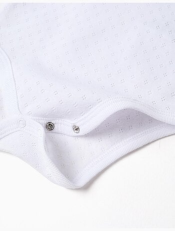 Lot de 4 bodies en coton peigné