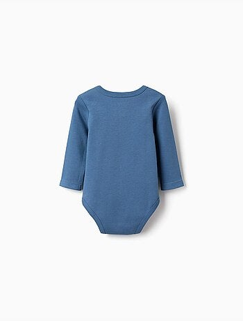 Lot de 4 bodies en coton unis/imprimés