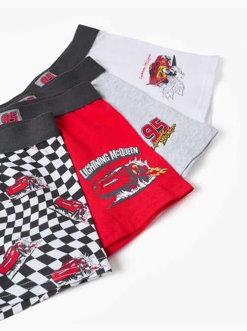 Lot de 4 boxers à imprimés flash mcqueen - Kiabi