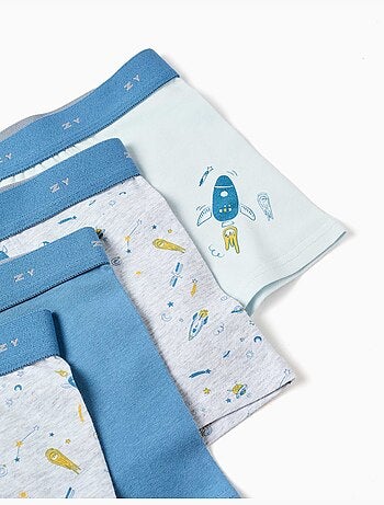 Lot de 4 boxers avec imprimés espace
