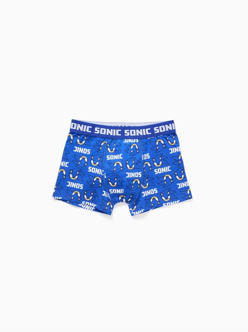Lot de 4 boxers avec imprimés Sonic - Kiabi