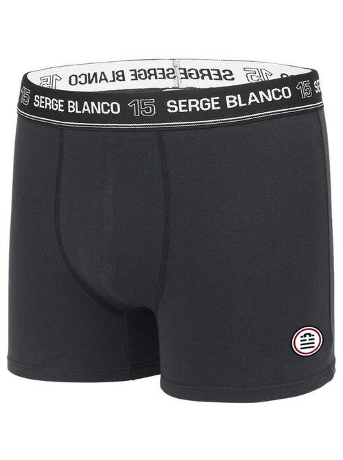 Lot de 4 boxers coton homme colored class' serge blanco - Kiabi Lot de 4 boxers coton homme colored class' serge blanco - Kiabi
