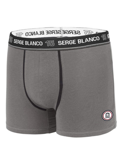 Lot de 4 boxers coton homme colored class' serge blanco - Kiabi Lot de 4 boxers coton homme colored class' serge blanco - Kiabi