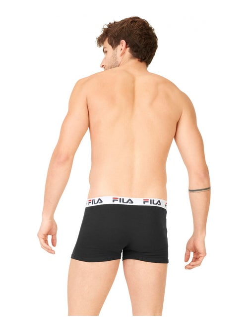Lot de 4 boxers coton homme fila - Kiabi Lot de 4 boxers coton homme fila - Kiabi