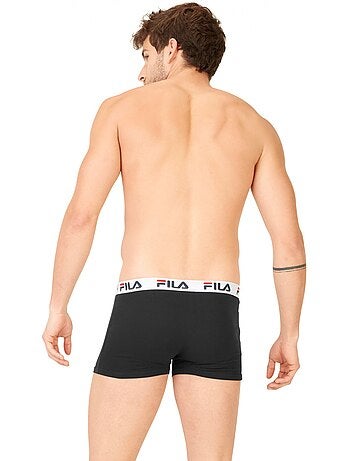 Lot de 4 boxers coton homme fu5016 uni fila