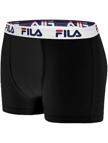 Lot de 4 boxers coton homme fu5016 uni fila