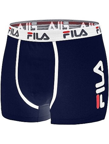 Lot de 4 boxers coton homme fu5040 uni fila