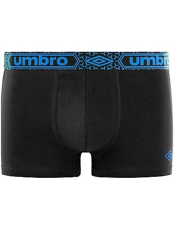 Lot de 4 boxers coton homme uni ceinture umbro
