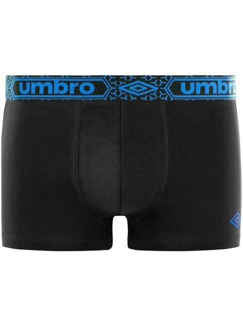 Lot de 4 boxers coton homme uni ceinture umbro - Kiabi