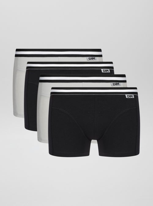 Lot de 4 boxers 'Dim' - Kiabi