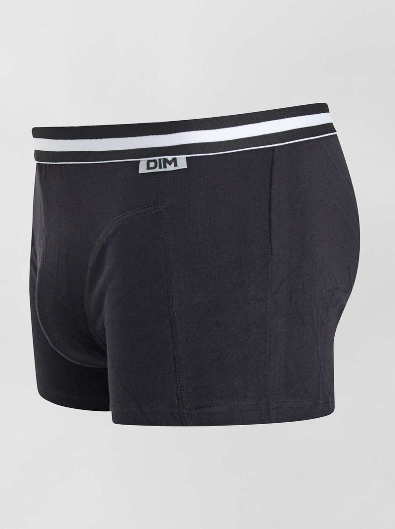 Lot de 4 boxers ecodim 'DIM' noir - Kiabi