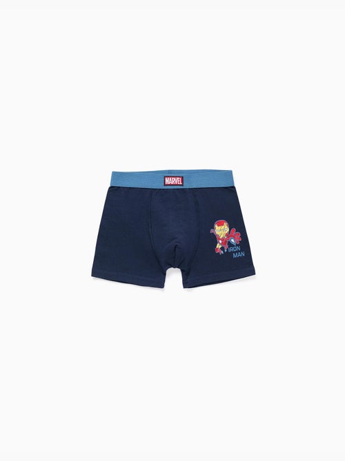 Lot de 4 boxers en coton avec imprimés Marvel - Kiabi