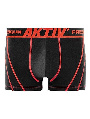 Lot de 4 boxers en coton homme aktiv freegun