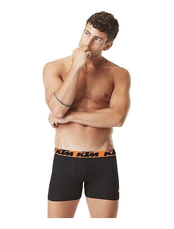 Lot de 4 boxers en coton homme ktm
