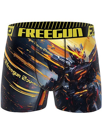 Lot de 4 boxers enfant manga gamer freegun