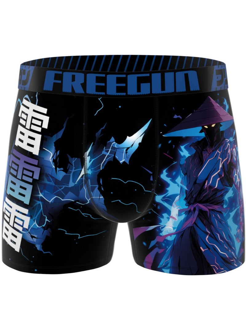 Lot de 4 boxers enfant manga gamer freegun Bleu - Kiabi