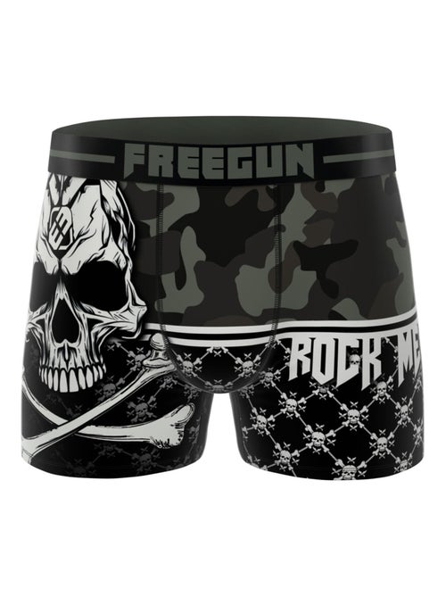 Lot de 4 boxers enfant rock da summer  freegun - Kiabi