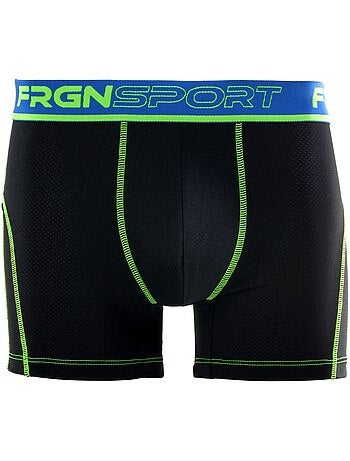 Lot de 4 boxers homme aktiv sport fluo freegun