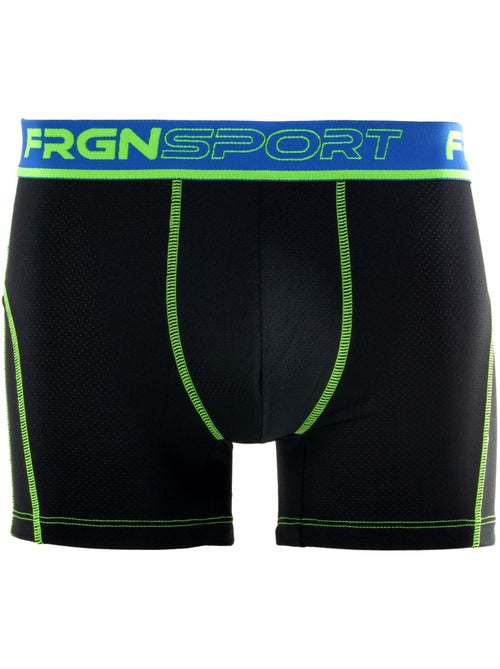 Lot de 4 boxers homme aktiv sport fluo freegun - Kiabi Lot de 4 boxers homme aktiv sport fluo freegun - Kiabi