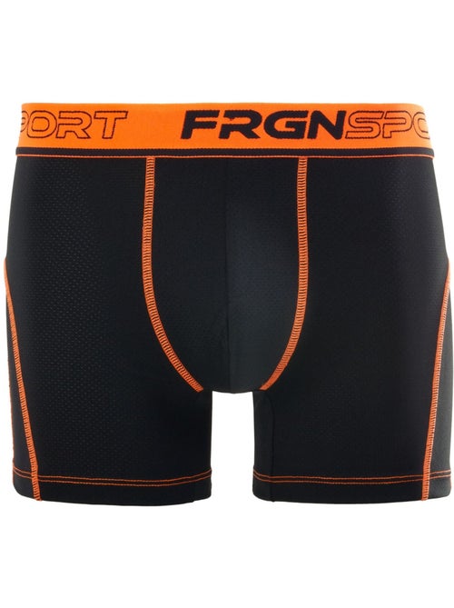 Lot de 4 boxers homme aktiv sport fluo freegun - Kiabi Lot de 4 boxers homme aktiv sport fluo freegun - Kiabi